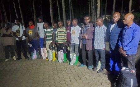 U Rwanda rwakiriye Abanyarwanda 14  barimo umunani bahoze muri FDLR