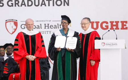 First Lady Jeannette Kagame awarded honorary doctorate by University of Global Health Equity
