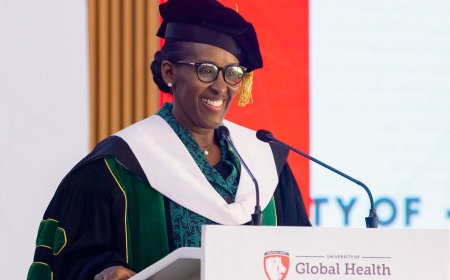 “Health is a fundamental human right” First Lady Jeannette Kagame at UGHE 10th graduation