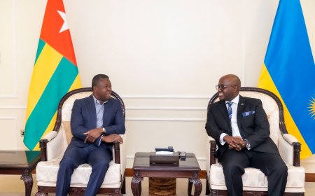 Togolese President Faure Gnassingbé Pays Working Visit to Rwanda