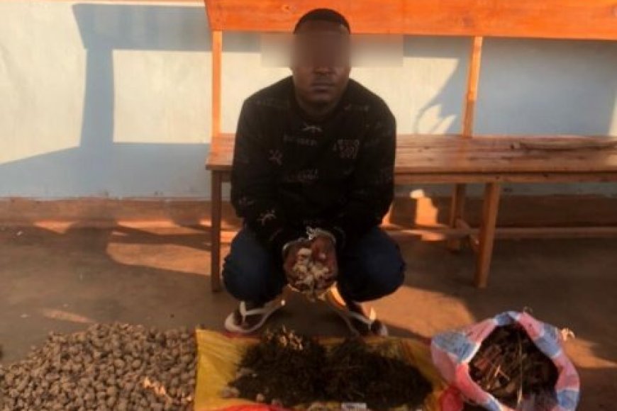 Rulindo: Yafatanwe ikilo cy'urumogi n'udupfunyika 689 twarwo