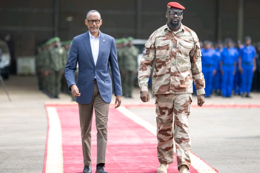 President Kagame Congratulates Mamadi Doumbouya on Election as Guinea’s President