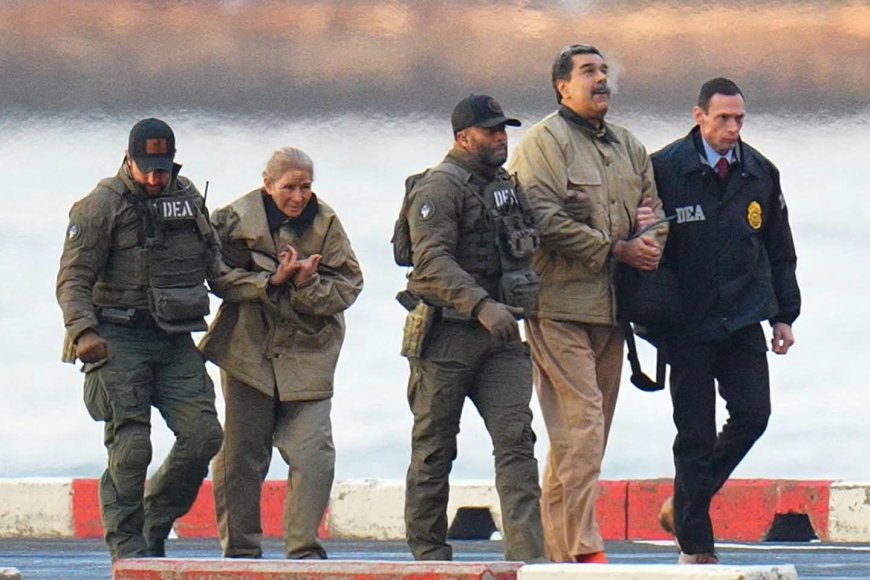 Nicolás Maduro n'umugore bahakanye ibyaha