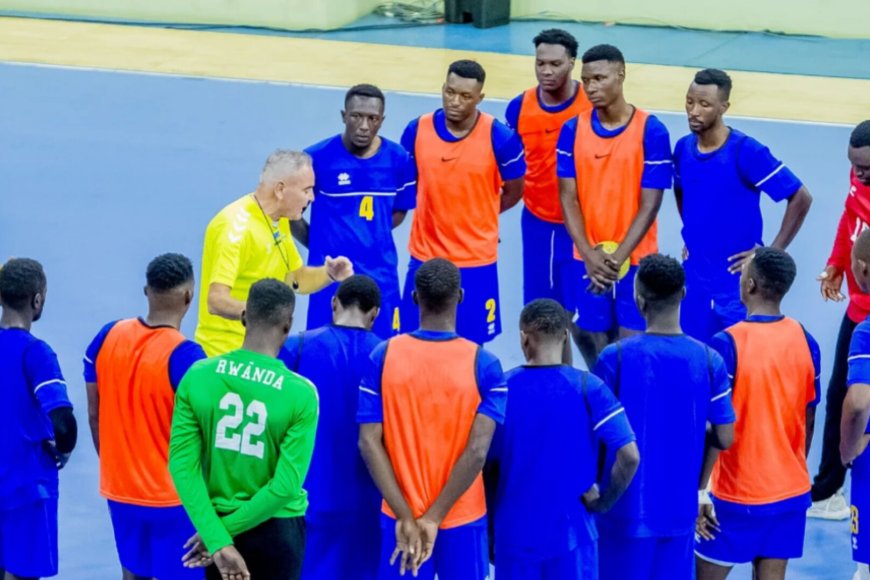 Ikipe y’igihugu y’u Rwanda ya Handball igiye gukina na Gabon 