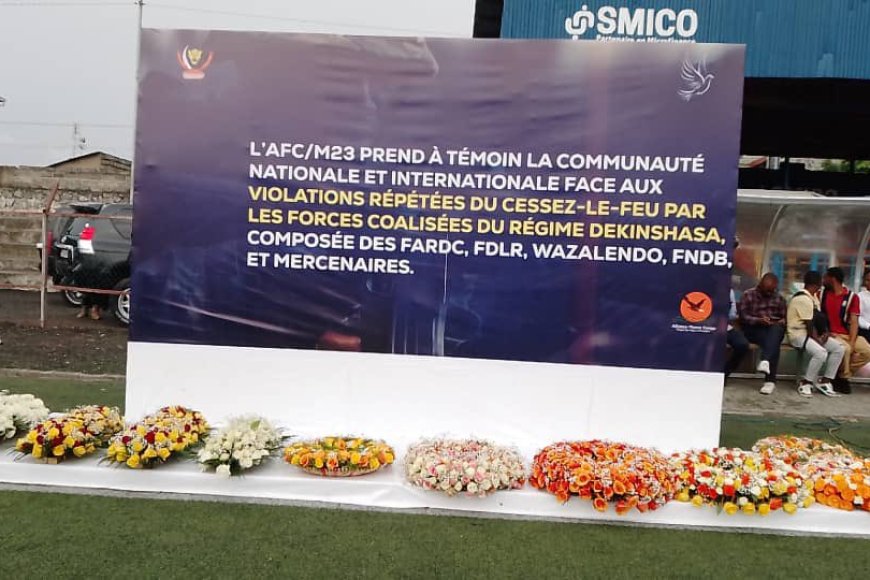 Goma: Habaye igikorwa cyo kwibuka abaturage bishwe mu bitero by’indege