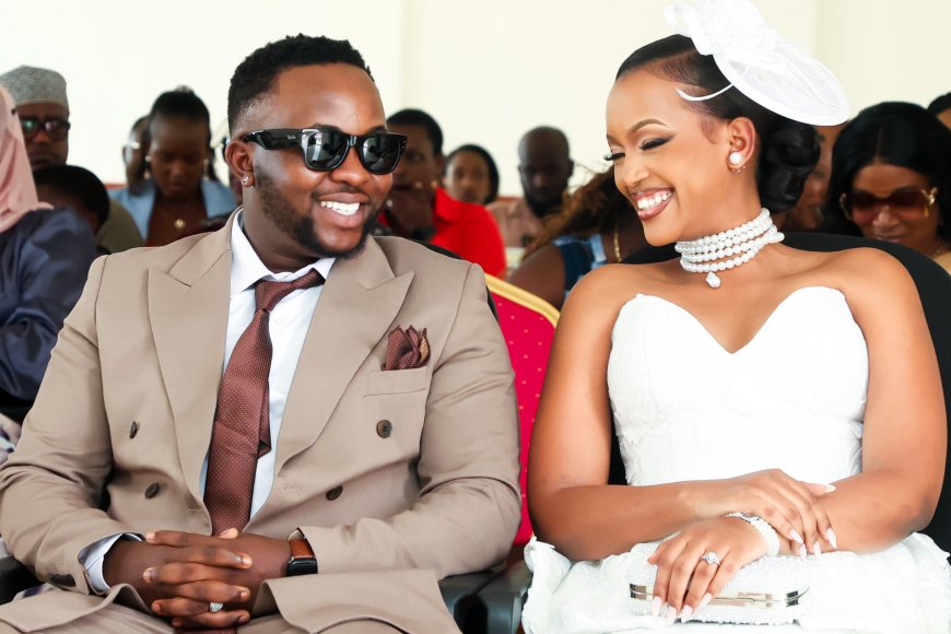 Umunyamakuru Tessy yasezeranye mu mategeko na Shizzo Afropapi