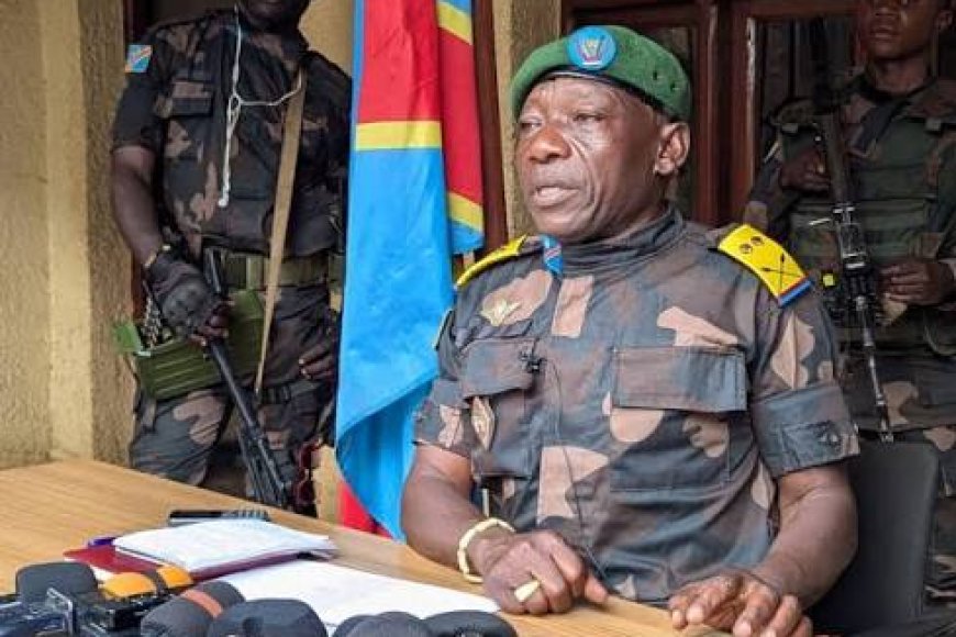 FARDC yashyizeho Lt Col Marc Hazukay Mongba nk’umuvugizi mushya by’agateganyo