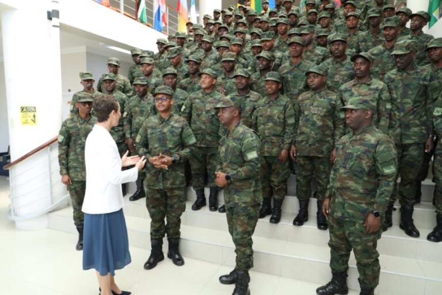 Jamaica yakiriye Ingabo z’u Rwanda zigiye mu butumwa bw’ubutabazi