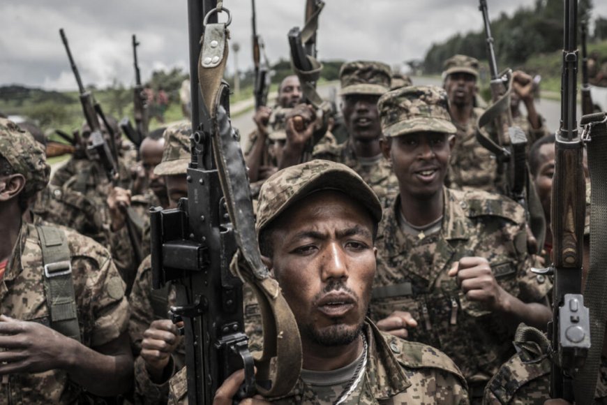 Ethiopia irashinja Eritrea guha intwaro inyeshyamba zo muri Amhara