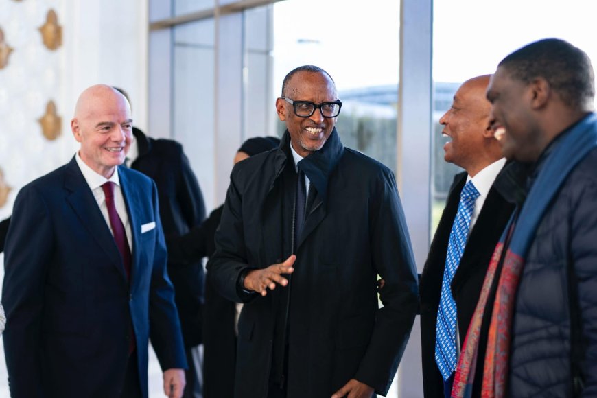 Perezida Paul Kagame yanyuzwe n'imikinire ya Marocco mu gikombe cy'Afurika