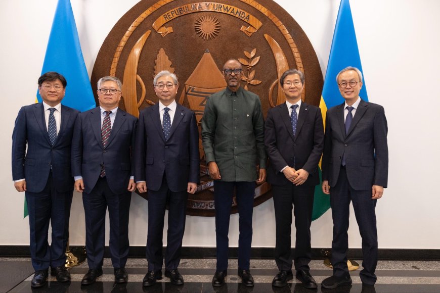 Perezida Kagame yakiriye abayobozi ba Kaminuza ya Yonsei baganira ku bufatanye mu burezi n’ubushakashatsi