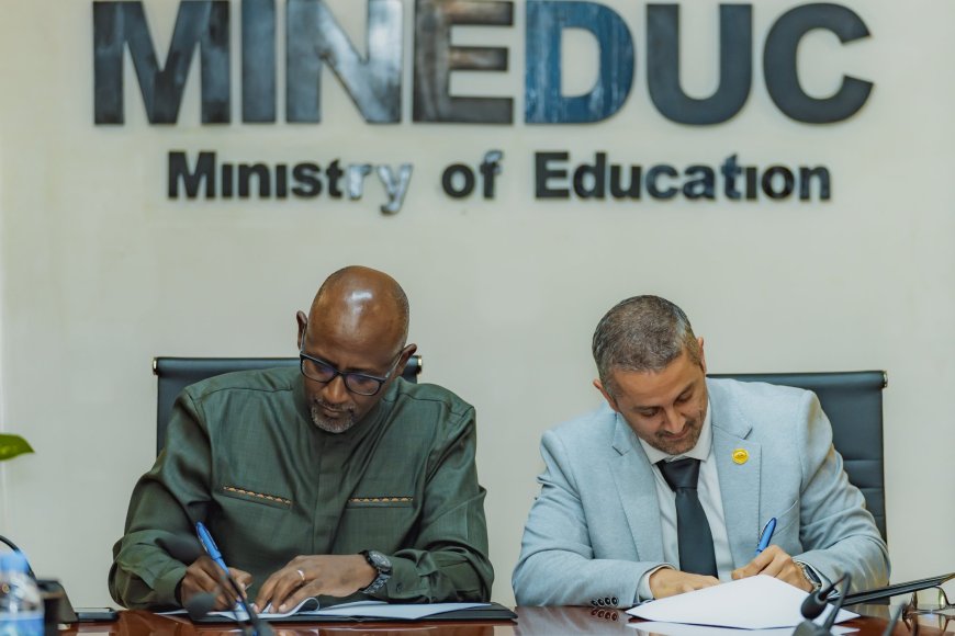 Ministry of Education and MTN Rwanda sign partnership to boost digital learning