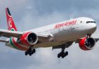 Indege ya Kenya Airways yananiwe kugwa i Kigali kubera ikirere kibi