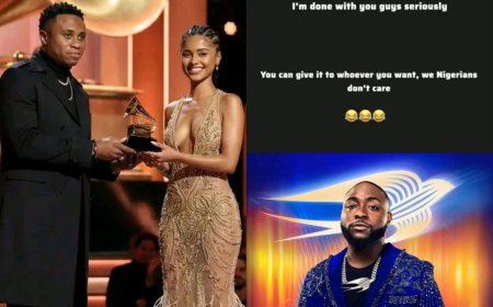 Davido yazinutswe Grammy Award