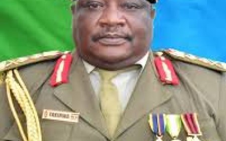 Uganda: Umugaba wungirije w'Ingabo zirwanira ku butaka yitabye Imana