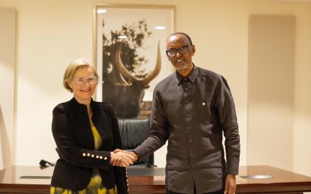 Perezida Kagame yasezeye kuri Ambasaderi wa Portugal wasoje imirimo ye