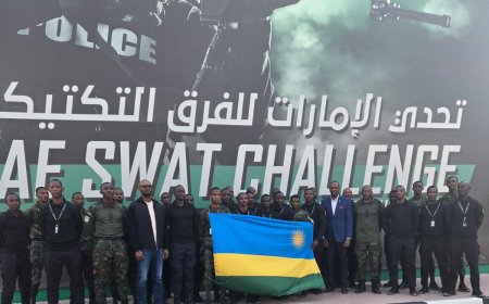 RDF na Polisi y'u Rwanda bitabiriye amarushanwa ya SWAT Challenge muri UAE