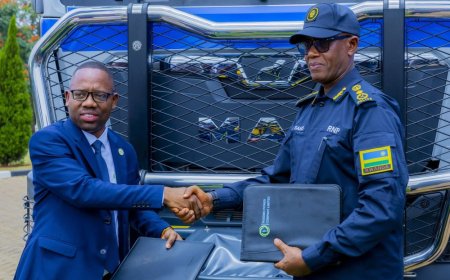 Polisi yahawe imodoka izimya umuriro y’arenga miliyari 1 Frw