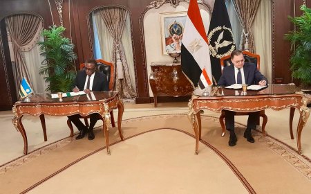 Rwanda and Egypt sign Police cooperation MoU to strengthen security partnership