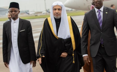 Umunyamabanga  wa Muslim World  Sheikh Dr Muhammed Bin Abdulkarim yageze i Kigali