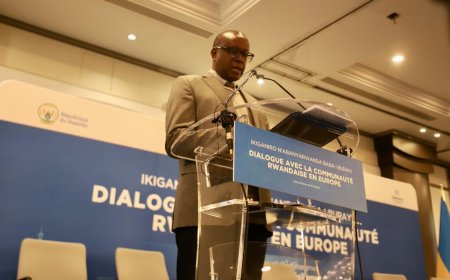 Ntimukabe imbohe z’ibinyoma byabo! Jean Damascene Bizimana abwira urubyiruko rw'Abanyarwanda ruba i Burayi