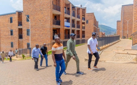 Abbas Fall umuyobozi w'umujyi wa Dakar yasuye imishinga y’Umujyi wa Kigali