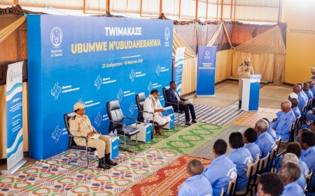 Launch of seventh phase of unity and resilience training for Inmates held in Nyamagabe