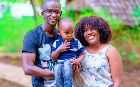 Njugush spotted with family amid separation rumours with Wakavinye