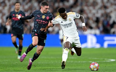 Real Madrid yatomboye Manchester City itifuzwaga n’abakinnyi bayo! Tombora ya ⅛ cya Champions League