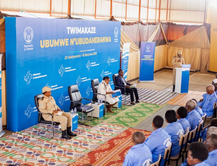 Launch of seventh phase of unity and resilience training for Inmates held in Nyamagabe