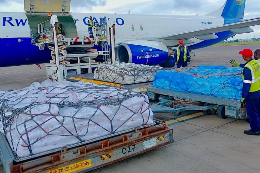 Government of Rwanda sends 20 tonnes of food and medical aid to Mozambique