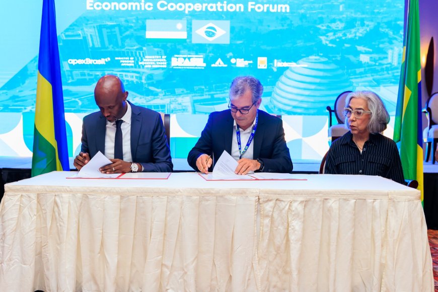 Rwanda and Brazil sign agreement to strengthen trade and investment cooperation