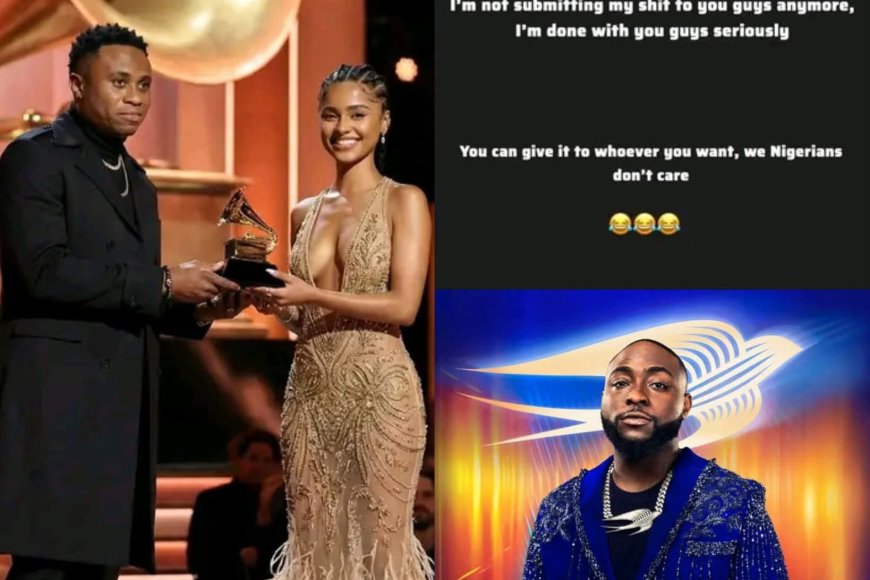 Davido yazinutswe Grammy Award