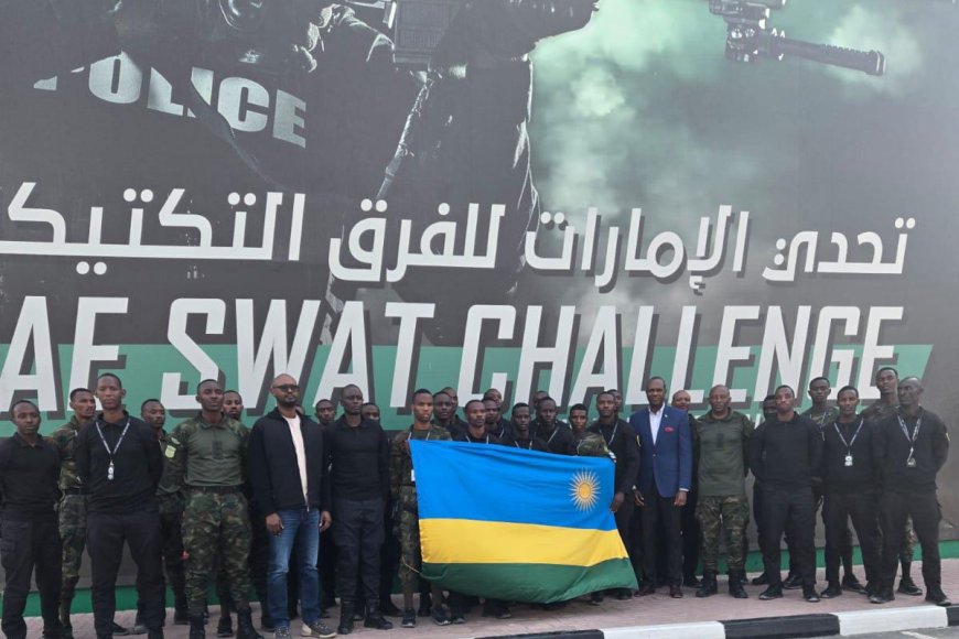 RDF na Polisi y'u Rwanda bitabiriye amarushanwa ya SWAT Challenge muri UAE