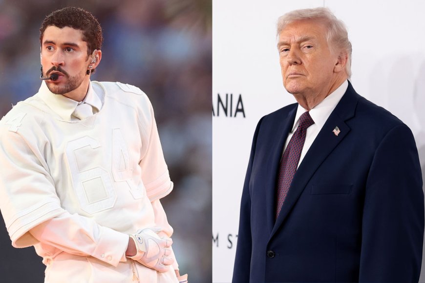 Uri igisebo kuri Amerika: Perezida Trump yifatiye ku gahanga Bad Bunny 