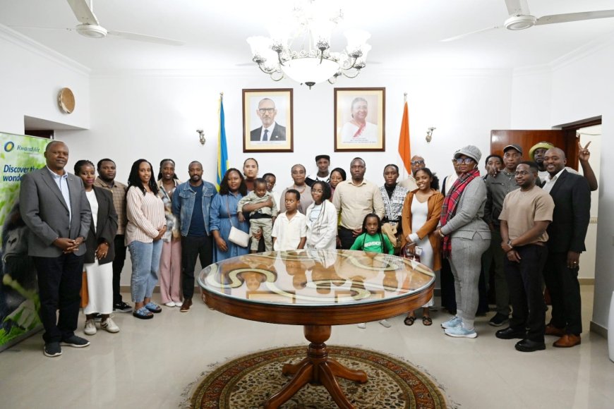 Rwandans in India Mark the 32nd National Heroes Day