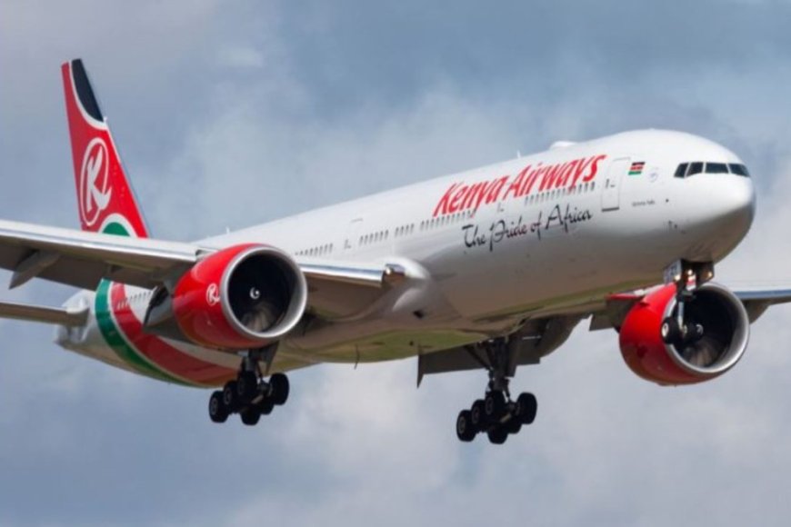 Indege ya Kenya Airways yananiwe kugwa i Kigali kubera ikirere kibi