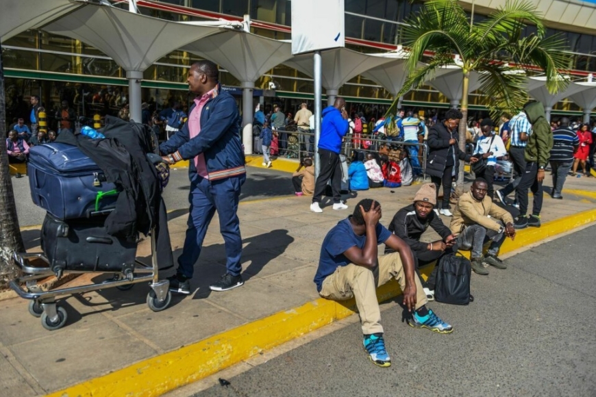 Kenya: Imyigaragambyo y’abakozi yahagaritse ingendo ku kibuga cy’indege cya jomo kenyatta