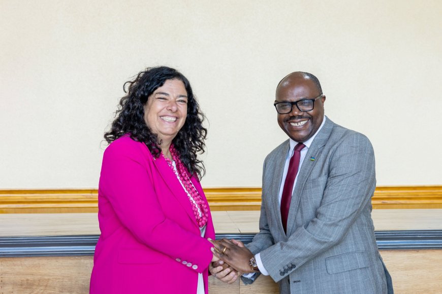 Prime Minister Dr. Nsengiyumva holds strategic talks with EU Ambassador in Rwanda