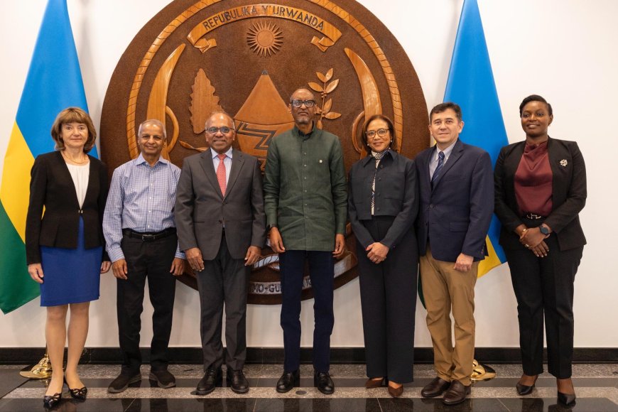 Perezida Kagame yakiriye intumwa zitegura Global Learning Conference izabera i Kigali