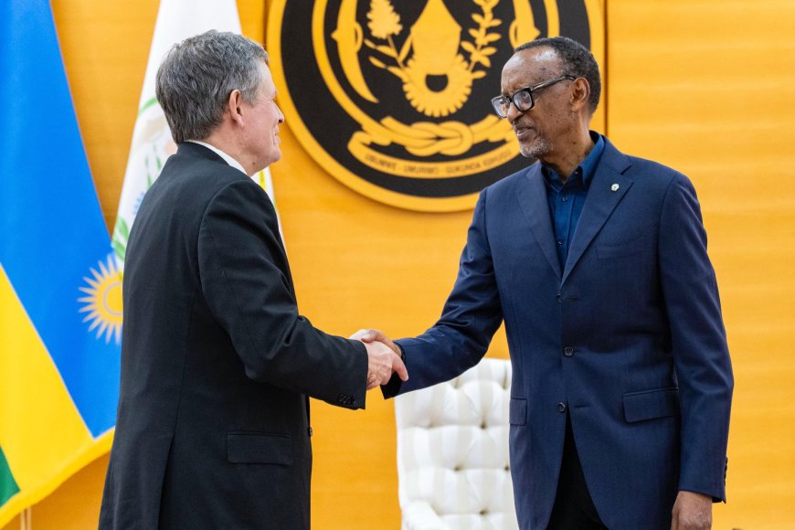 President Kagame holds talks with U.S. Senator Steve Daines on expanding strategic cooperation