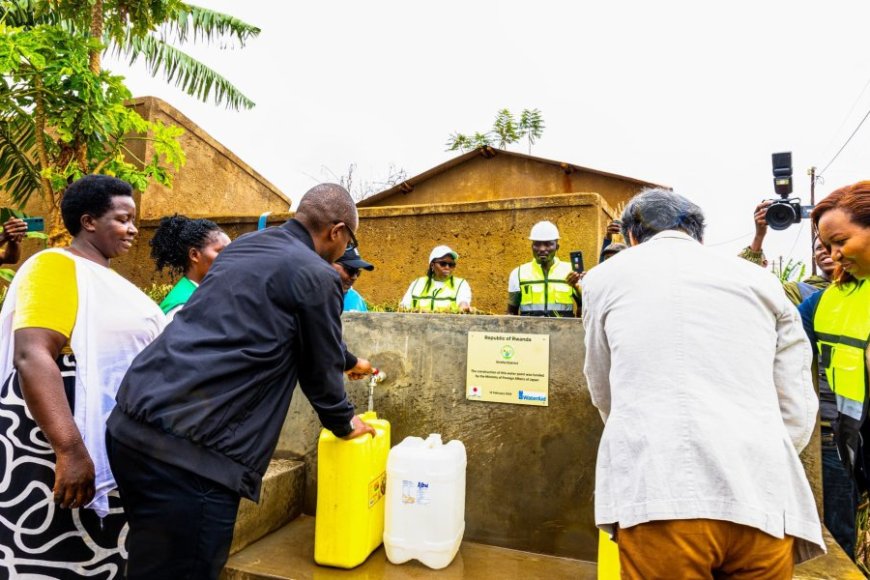 Kirehe: Abarenga ibihumbi 15 bavomaga mu bishanga bahawe amazi meza