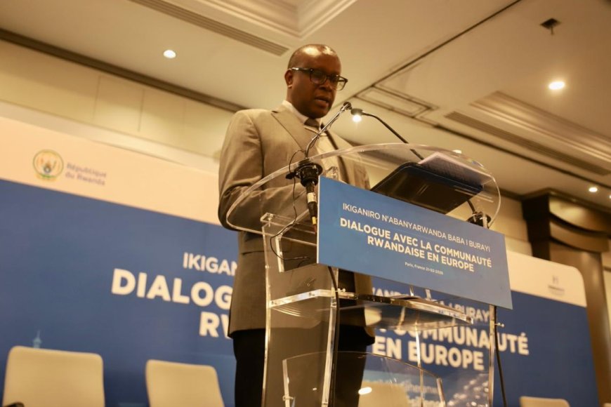 Ntimukabe imbohe z’ibinyoma byabo! Jean Damascene Bizimana abwira urubyiruko rw'Abanyarwanda ruba i Burayi