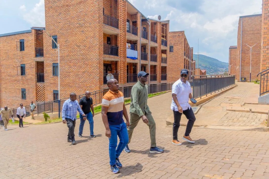 Abbas Fall umuyobozi w'umujyi wa Dakar yasuye imishinga y’Umujyi wa Kigali