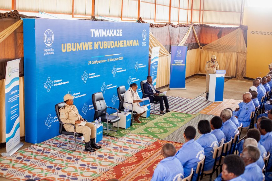 Launch of seventh phase of unity and resilience training for Inmates held in Nyamagabe