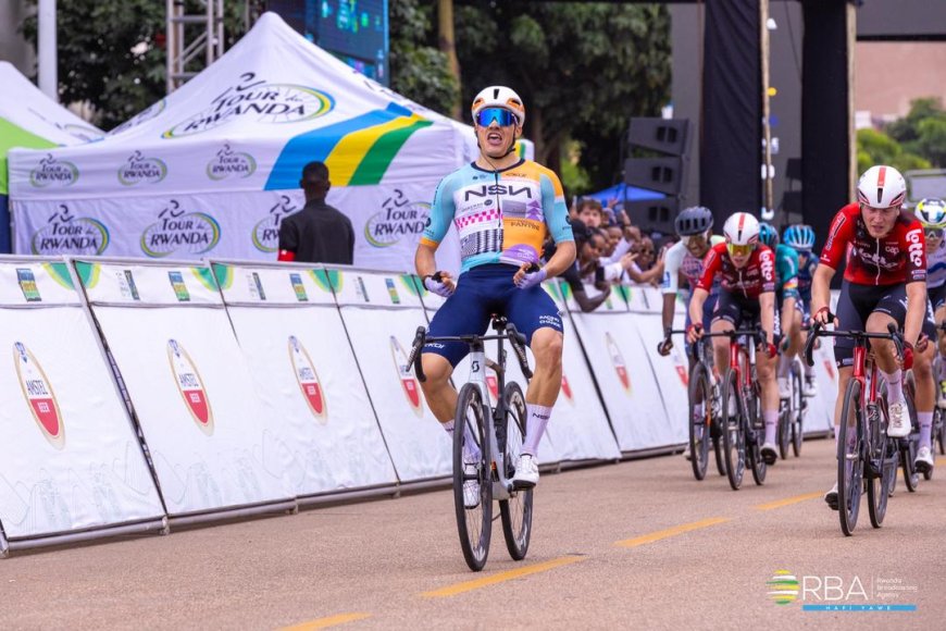 Pau Martí wins Stage 2 and claims yellow jersey in Tour du Rwanda 2026 see
