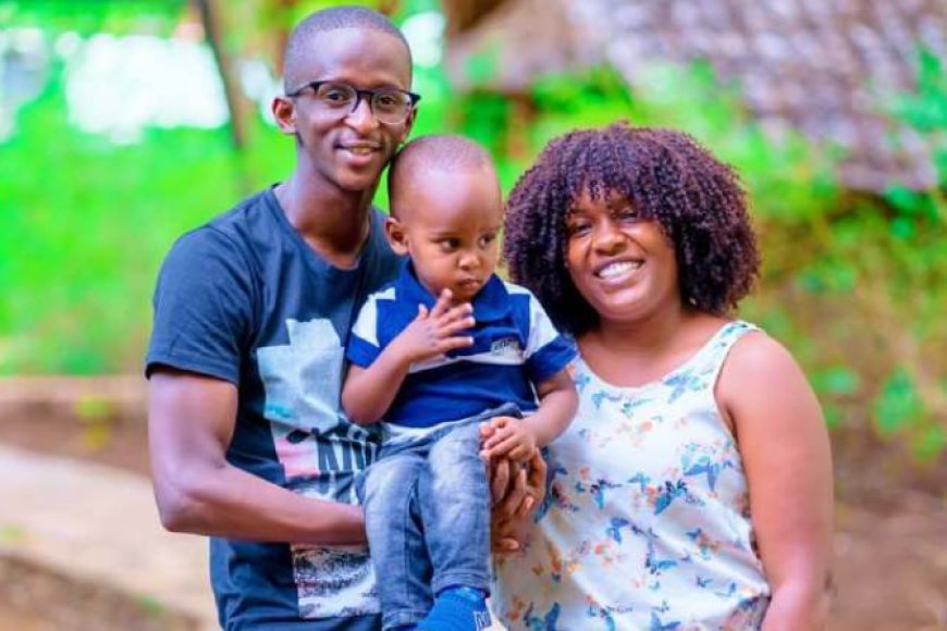 Njugush spotted with family amid separation rumours with Wakavinye