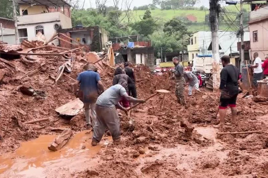 Deadly rains and landslides kill dozens in Brazil