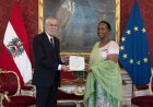 Amb. Urujeni Bakuramutsa presents credentials to Austria’s President