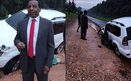 Reuben Kigame accuses Easy Coach of reckless driving after near-fatal crash in Vihiga